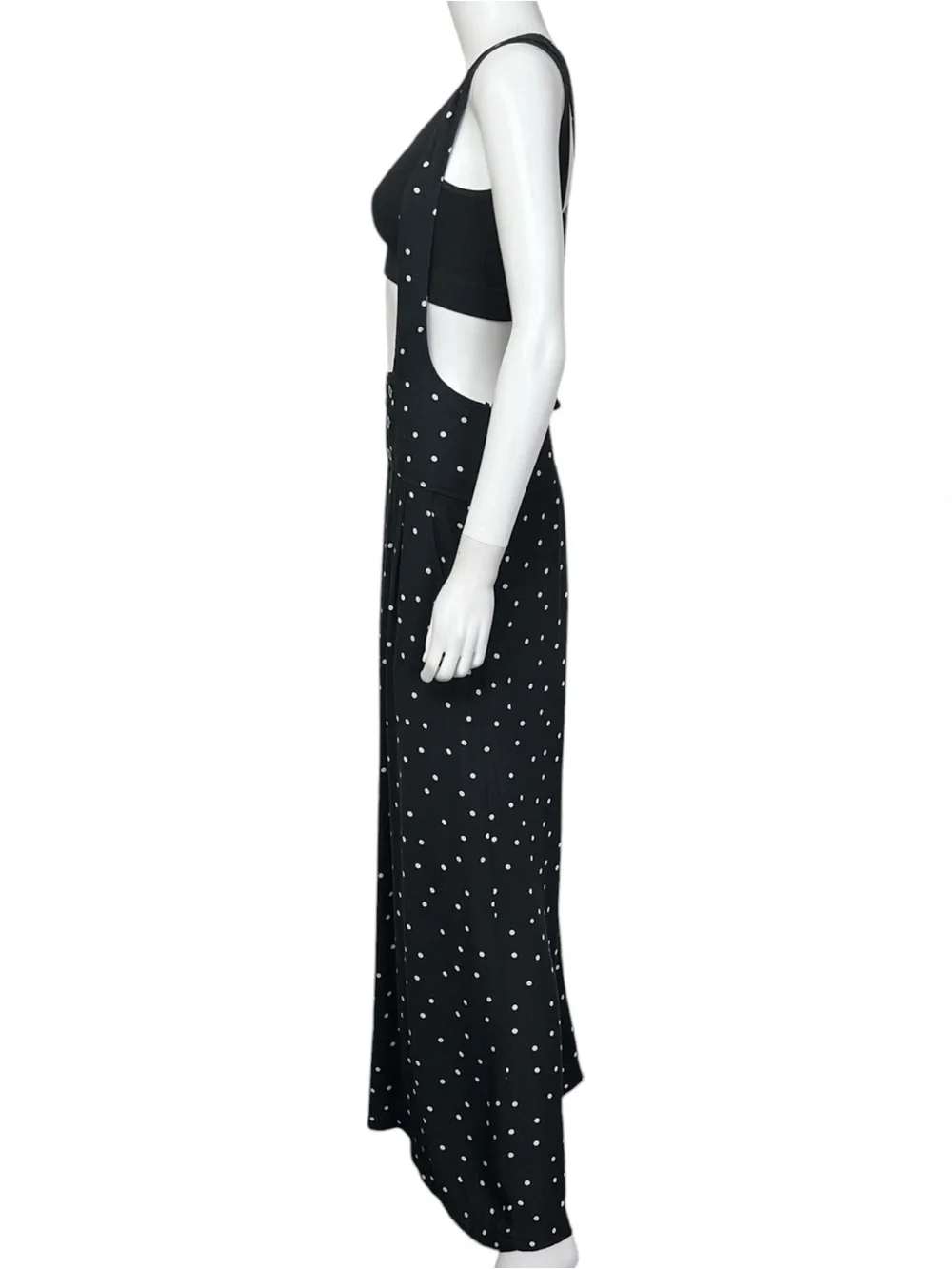 Free People Keep It Jumpin’ Jumper in Black Polka Dot - sz 6